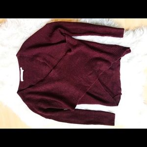 Barely worn Nordstrom ASTR cranberry sweater!